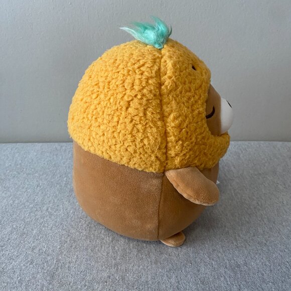 NWOT Miniso Mini Family Fruit Costume Series Plush Toy Pineapple Bear 8" - Picture 2 of 11